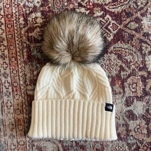 The North Face Women's Oh-Mega Fur Pom Beanie